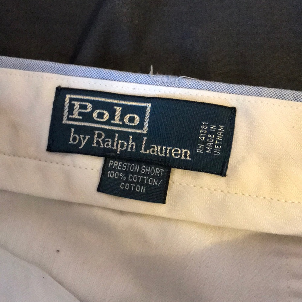 Flat Front Shorts - Picture 2 of 3